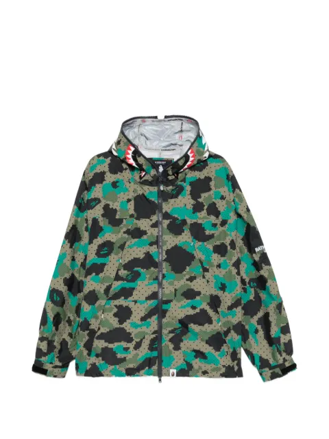 A BATHING APE® x Kazuki Kuraishi long-sleeves jacket Green 001LJM331902C