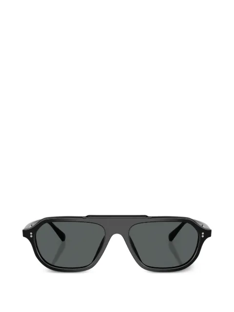 Oliver Peoples Estin pilot-frame sunglasses Black OV5613SU