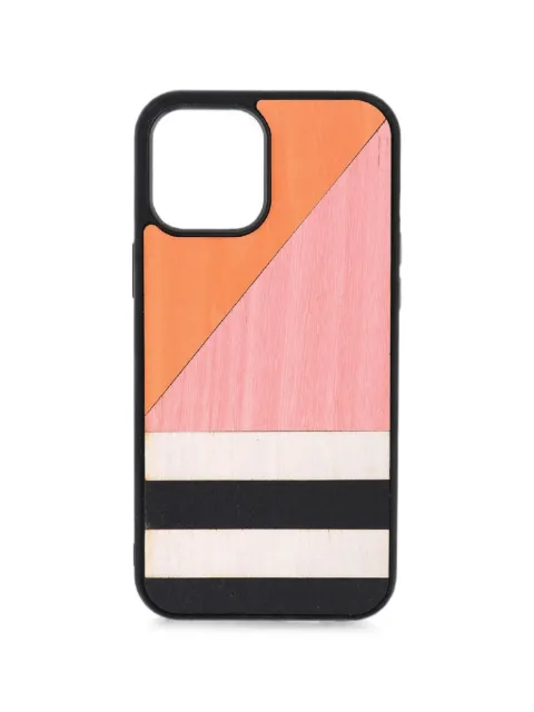 Wood'd Ratio iPhone 12 Pro Max case Pink 754045RATIOPINK