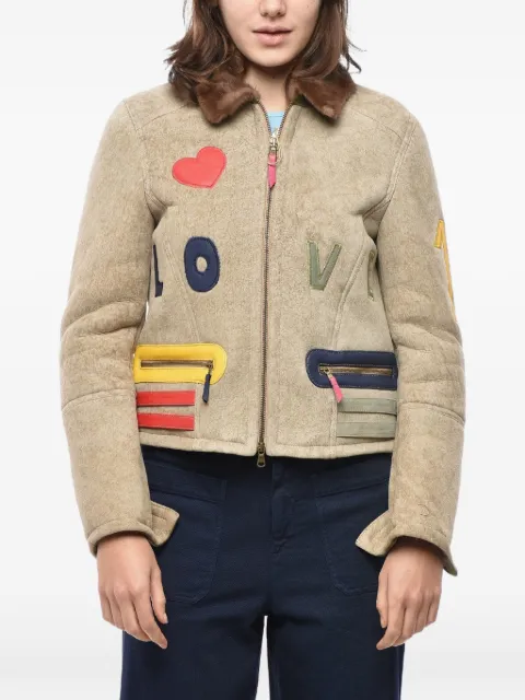 History Repeats embroidered jacket Neutrals H35C33R3SH500122