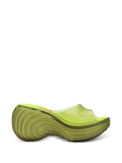 Melissa x Diesel Quantum platform sandals Yellow 36152