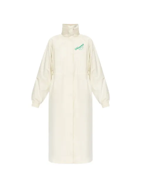 Willy Chavarria logo-embroidered drawstring jacket Neutrals WCDRS0015