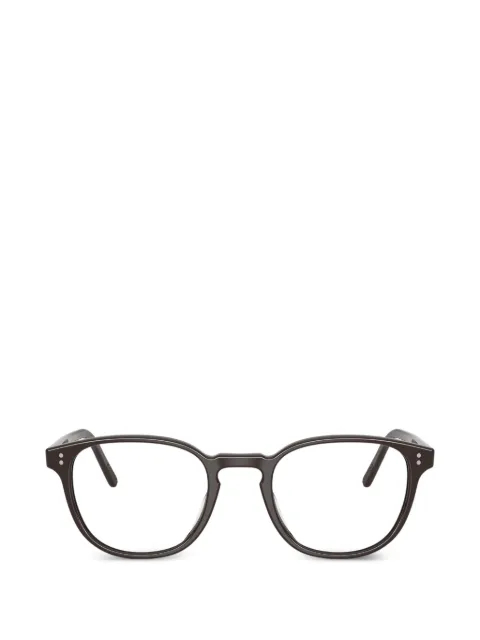 Oliver Peoples Fairmont round-frame glasses Brown OV5219