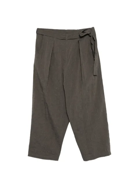 Forme D'expression belted trousers Brown HP044441G