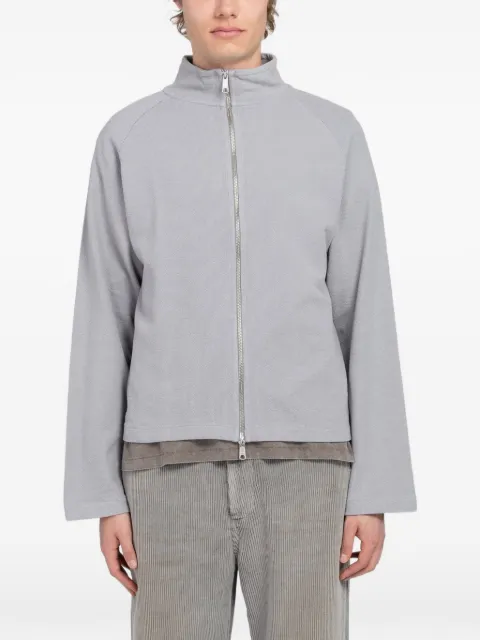 mfpen Leisure zip-up raglan-sleeve cardigan Grey M126045