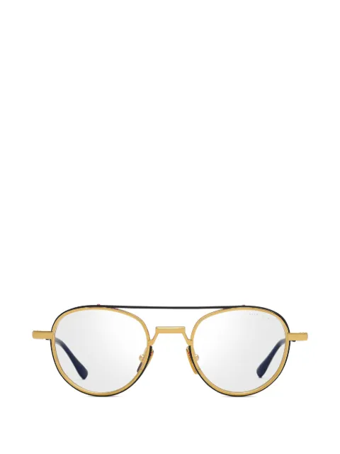 Dita Eyewear Ethyx double-bridge glasses Gold DTX189