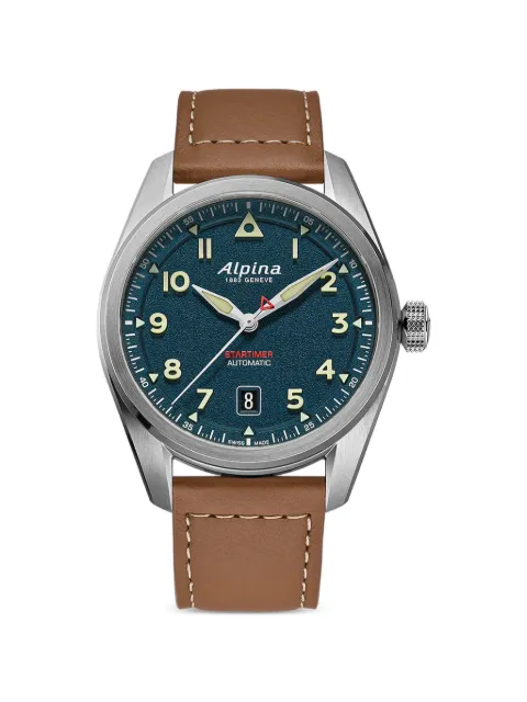 Alpina Startimer Pilot 40mm watch Blue AL525NW4S36