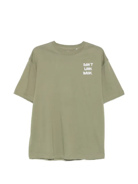 GEORGE. logo-print cotton T-shirt Green HITGTSHVY025