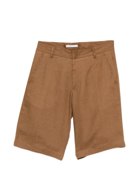 Entre Amis TK pressed-crease bermuda shorts Brown P26DANUBIO2148