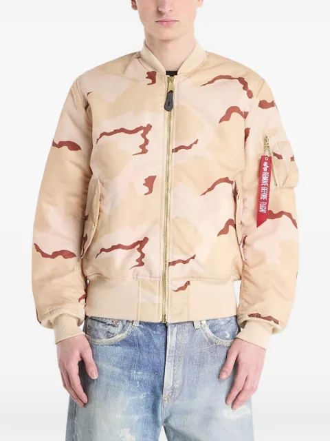 Alpha Industries MA-1 Camo Heritage camouflage-print bomber jacket Neutrals 100101C99