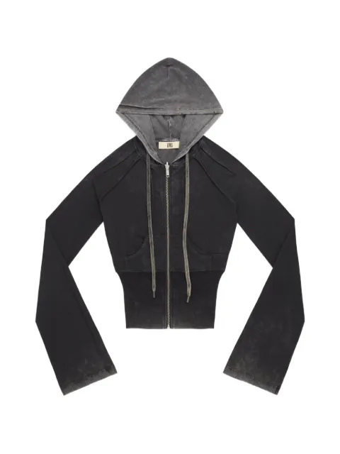 KNWLS Bellona washed hoodie Grey BELHO0WBL