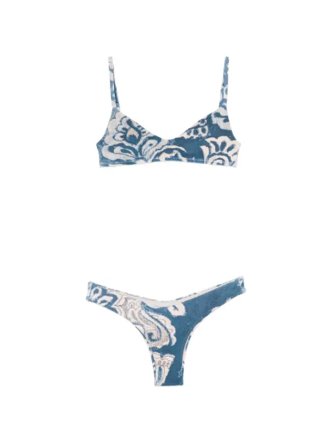 Cia Marítima Monaco printed bikini Blue 1695416959