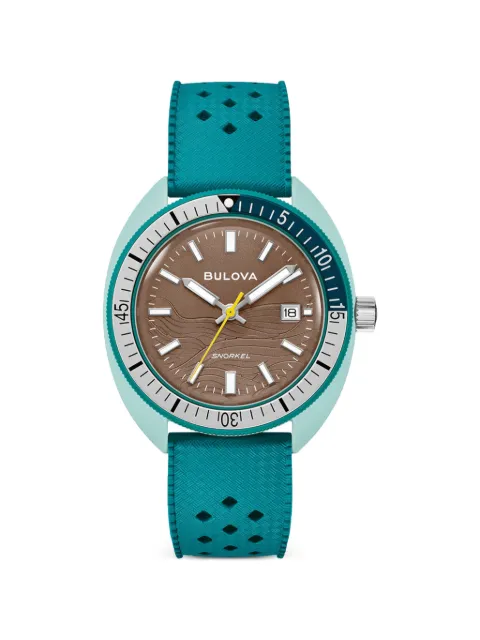 Bulova Snorkel 41mm watch Brown 98B446