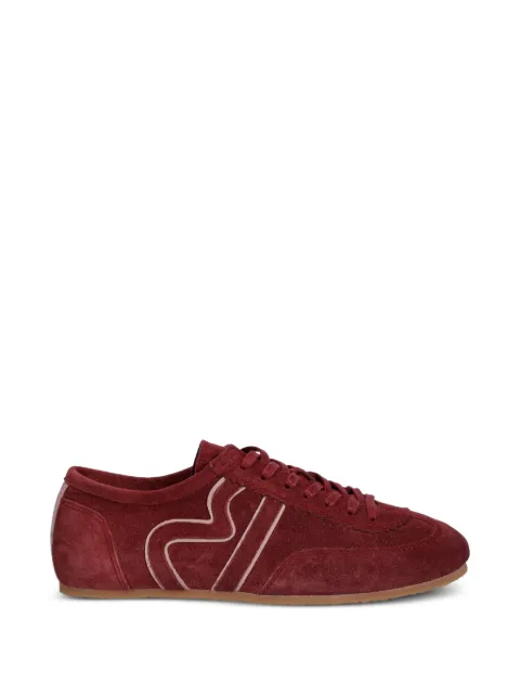 BILLI BI lace-up suede sneakers Red A8575