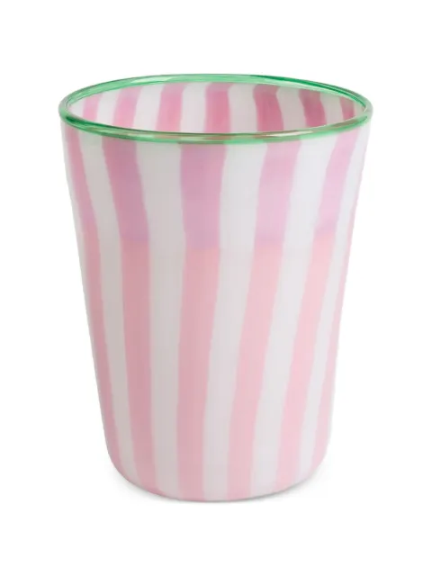 Lisa Corti Circus striped-pattern vase Pink 26RCIRCUSVASE50H22
