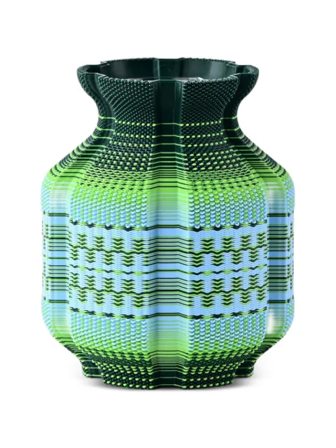 Wontek Ancient Aliens geometric-pattern vase Green VS2G