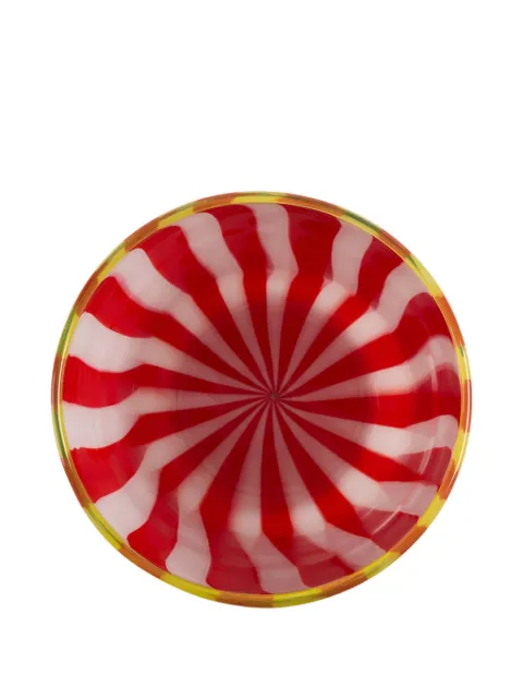 Lisa Corti Circus striped vase Red 26RCIRCUSVASE40H22