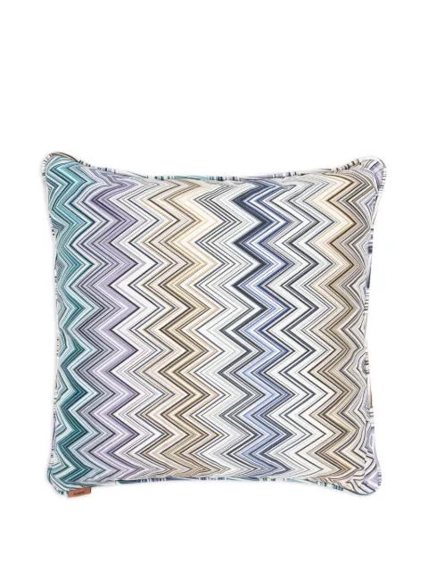 Missoni Home zig-zag cushion Blue 1F4CU00724