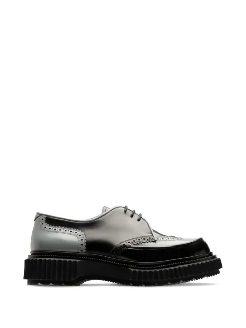 Adieu Paris brogue detail loafers Black TYPE213