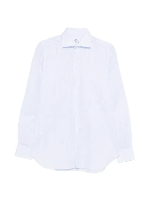 Finamore 1925 Napoli spread-collar shirt Blue C0611Z