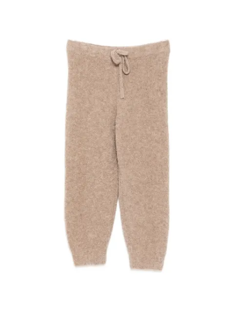 James Perse bouclé drawstring trousers Neutrals WLLA1111