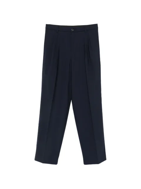 AMARANTO double-pleat trousers Blue B6AB0041