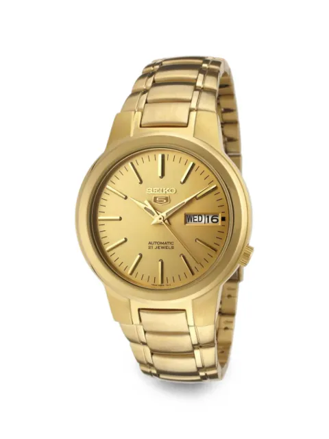 SEIKO 5 38mm watch Gold SNKA10K1