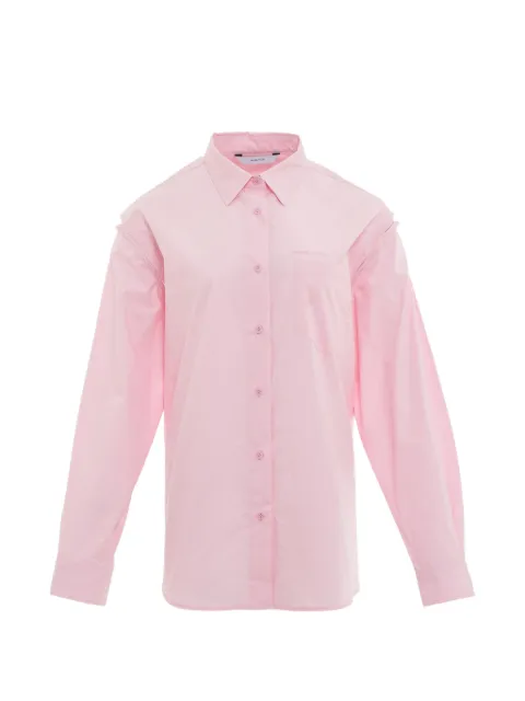 pushBUTTON cut-out detail shirt Pink PB2620208W