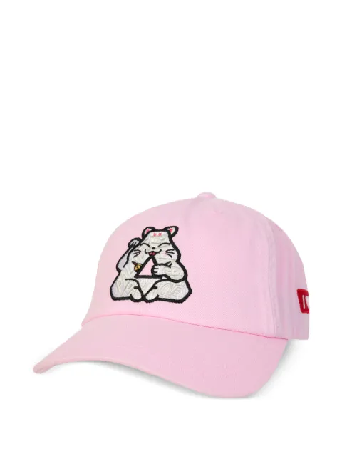 Palace Lucky P3 embroidered baseball cap Pink P0128