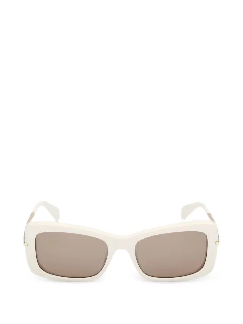 Max Mara Eyewear rectangle-frame sunglasses White MM0194
