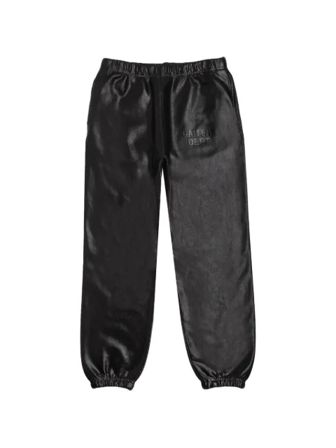 GALLERY DEPT. Analog logo-print track pants Black GD091