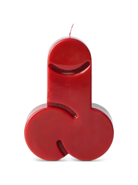 CARNE BOLLENTE Burn Baby Burn candle Red SS26CDL0101
