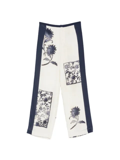 SIR. floral-print trousers Neutrals SIR2265002