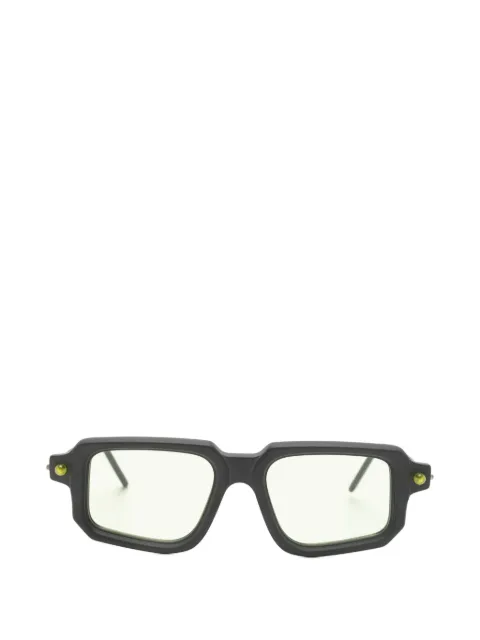 Kuboraum Maske P23 geometric-frame sunglasses Black MASKEP23