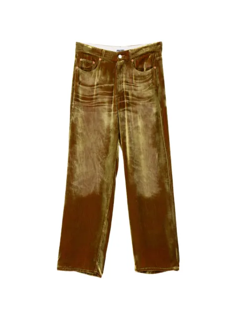 Magliano belt-loops trousers Gold V68026114