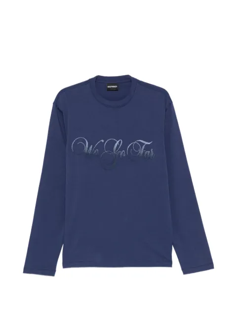 MADFRENZY We Go Far long-sleeve top Blue MFSS26L1ALL