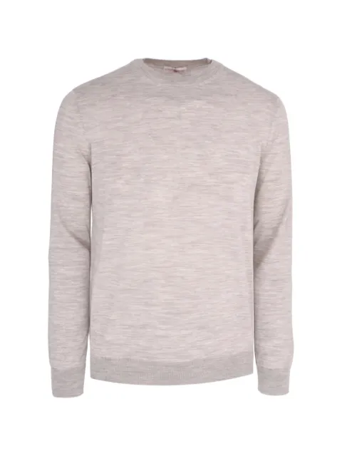 Luciano Barbera marl-effect wool sweater Neutrals 199A2553020