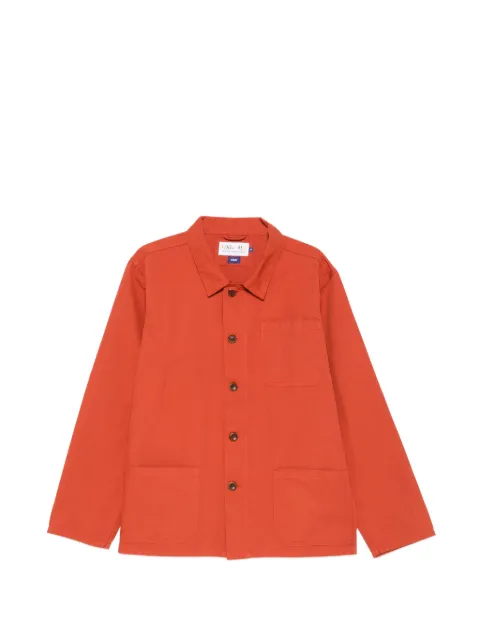USKEES chest-pocket shirt jacket Orange 3001USKEES