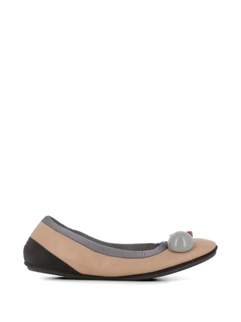 Dove Nuotano Gli Squali Becky ballet flats Neutrals SQ30005