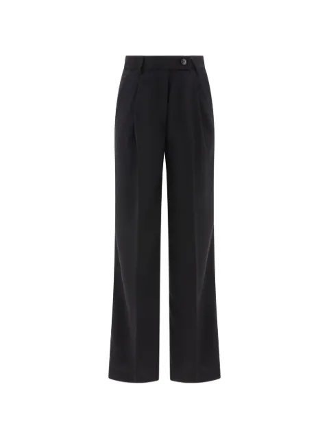 Fit pressed-crease trousers Black 4023OP4203036NERO