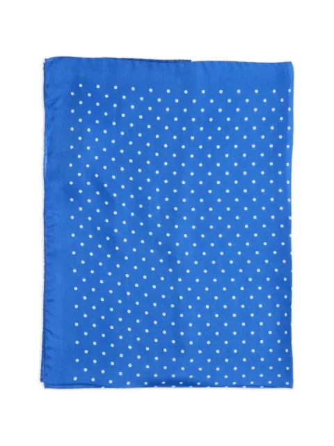Destin polka dot scarf Blue PINOBANPO