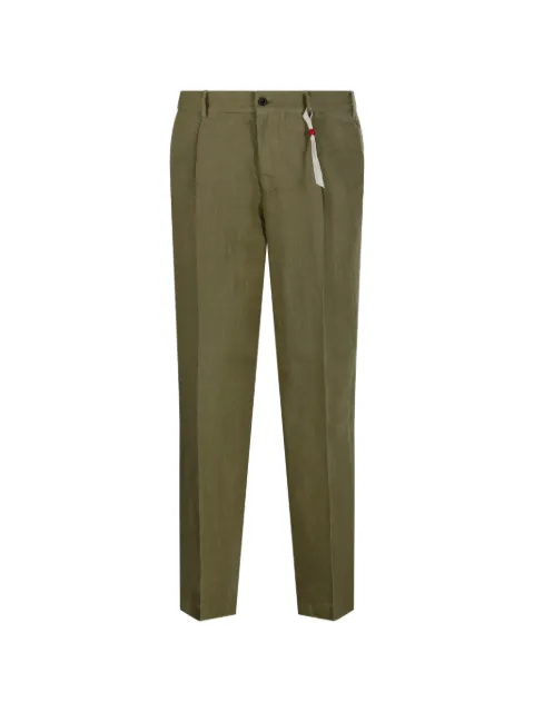 Santaniello Irno pleated trousers Green TCR3434IRNOEVODP6
