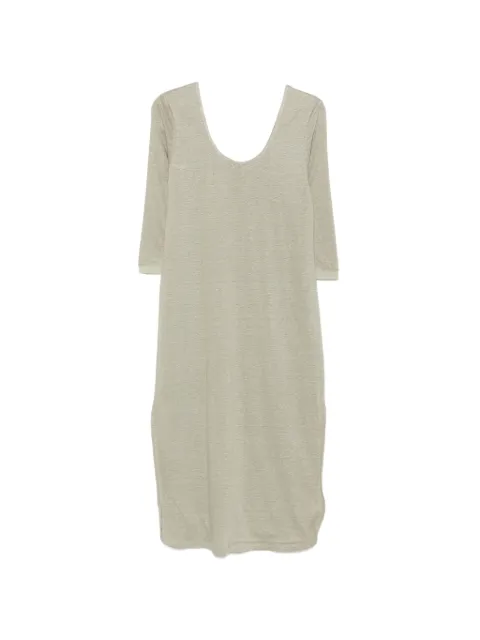 Max & Moi Ravie long-sleeves midi dress Green E26RAVIE