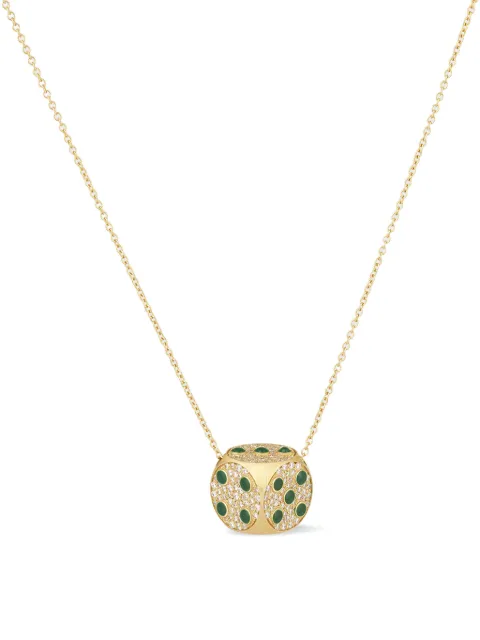 Mysteryjoy Mini Hasard diamond necklace Gold 413010300