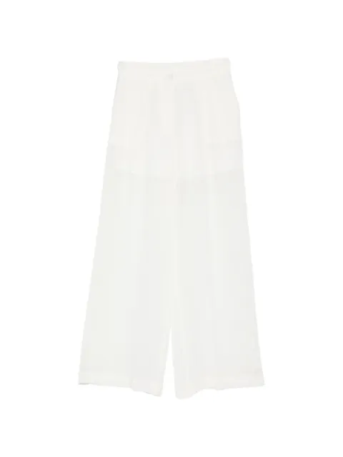 Su wide-leg trousers White S6G502