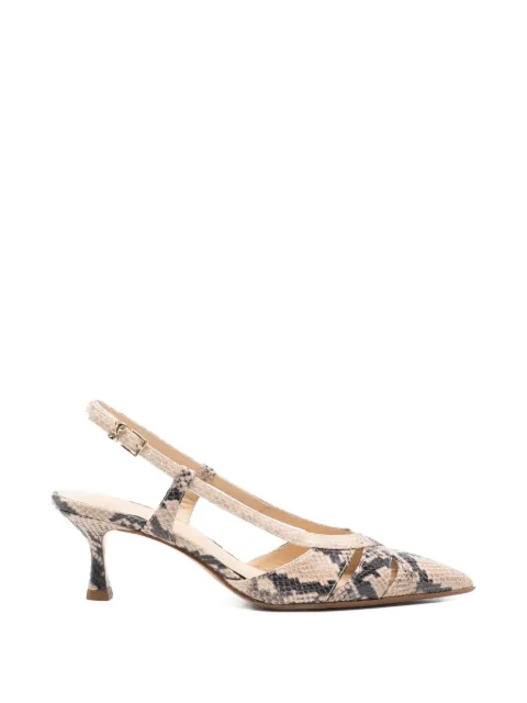 Sergio Levantesi Edda6 cut-out pumps Neutrals EDDA6