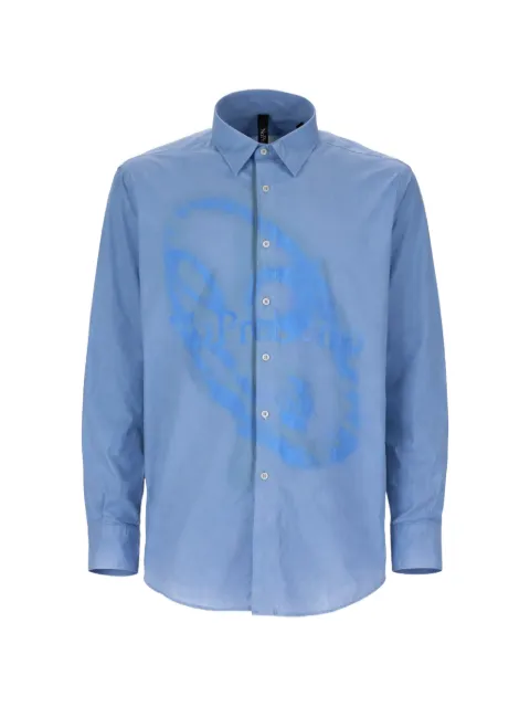 NO PROBLEMO print shirt Blue NP4011105BLUE