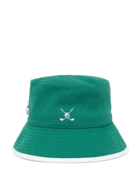 Kangol reversible logo-embroidered bucket hat Green K5382