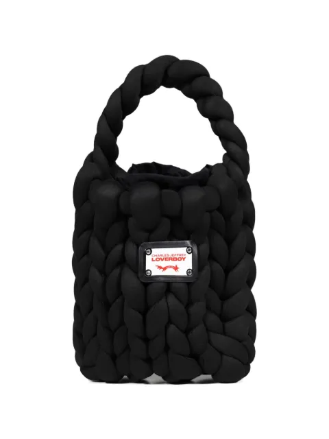 Charles Jeffrey Loverboy Mini marshmallow bag Black MINIMARSHMALLOWBAG