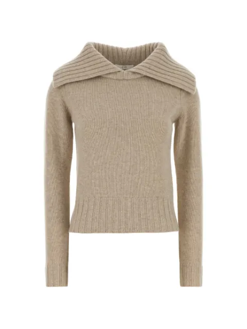 Co collared cashmere sweater Neutrals 8328CMRPS26